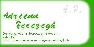 adrienn herczegh business card